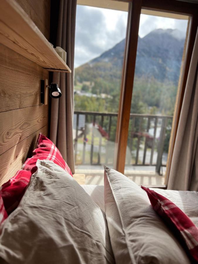 Les Tanieres De Montgenevre - La Marmotte - Duplex 4 P Entierement Renove Avec Vue Magnifique Apartment Bagian luar foto