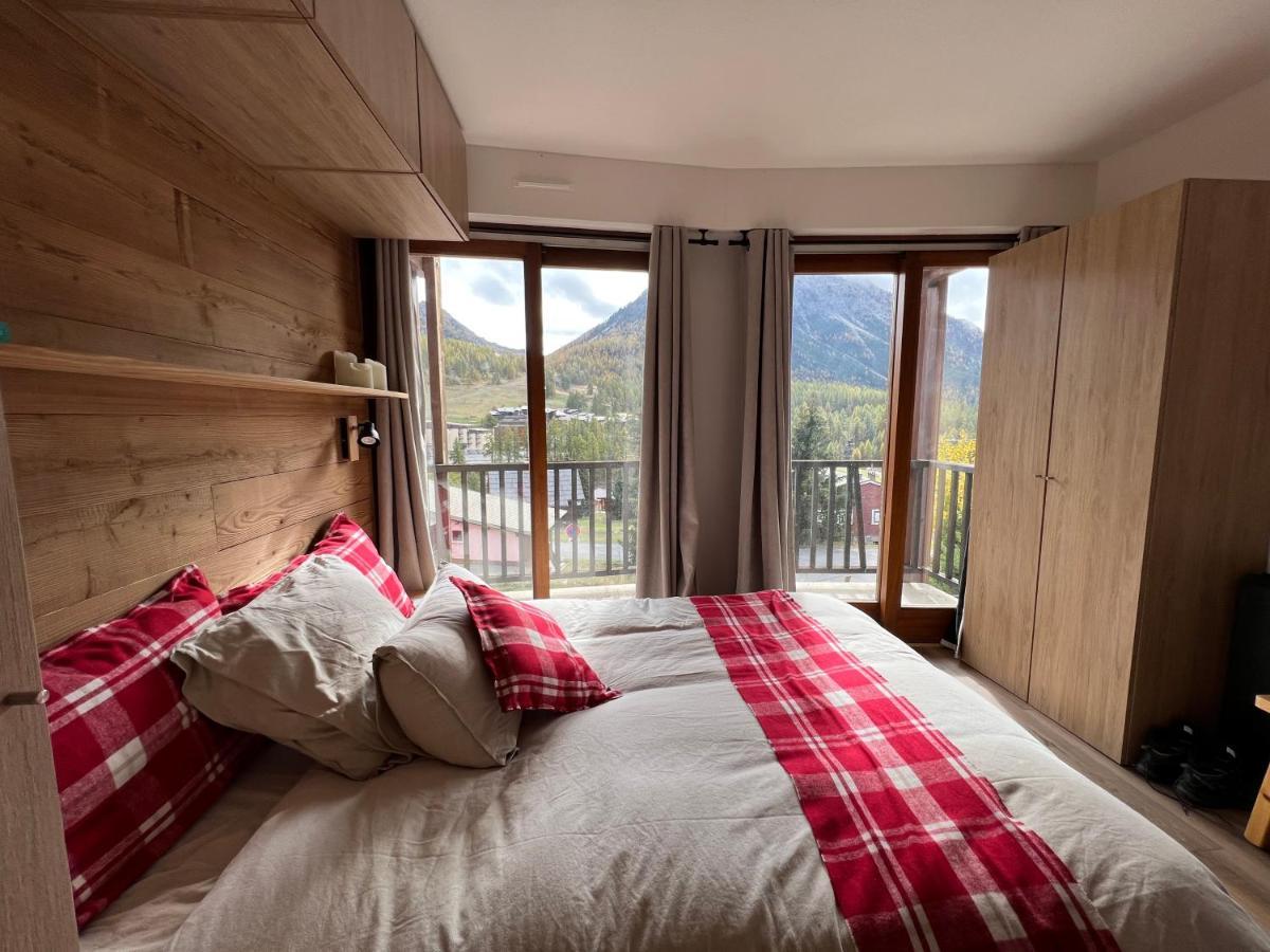 Les Tanieres De Montgenevre - La Marmotte - Duplex 4 P Entierement Renove Avec Vue Magnifique Apartment Bagian luar foto