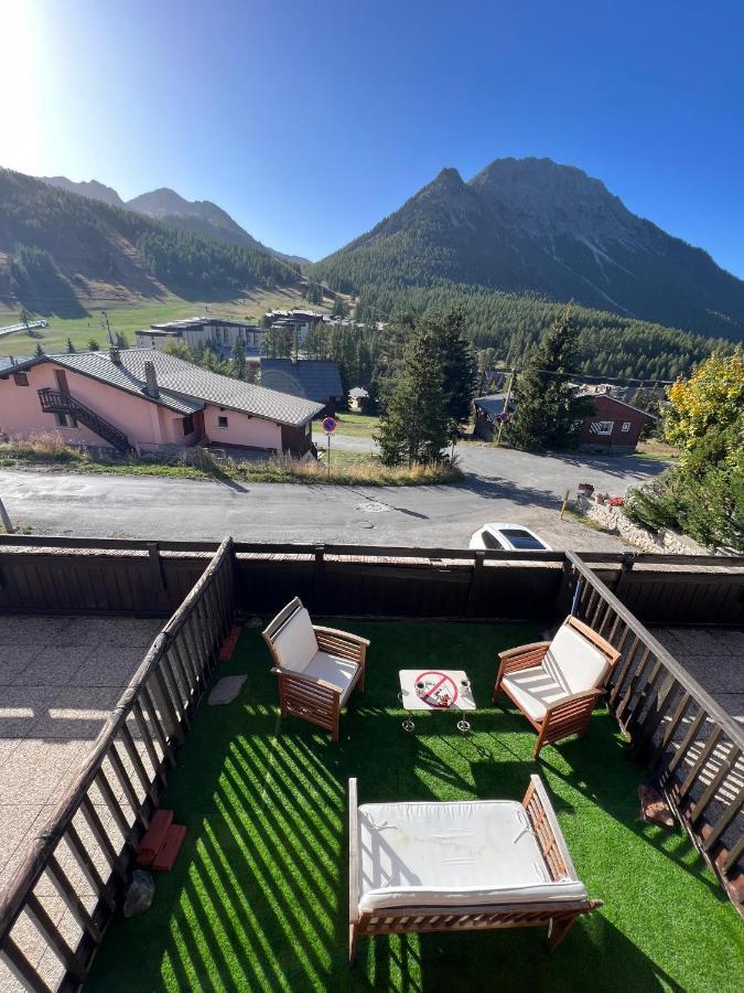 Les Tanieres De Montgenevre - La Marmotte - Duplex 4 P Entierement Renove Avec Vue Magnifique Apartment Bagian luar foto